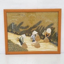 tableau broderie asie ecole