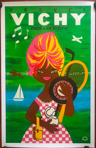 Affiche tourisme entoilée - affiche,