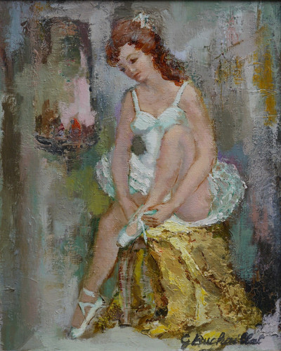 Danseuse ballerine ecole - la,