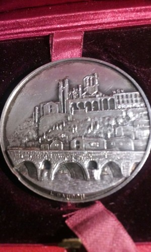 Medaille argent - medaille, en