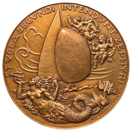 Médaille bronze la - bronze, sirène