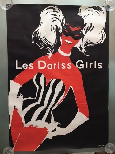 Affiche gruau les doriss - les,