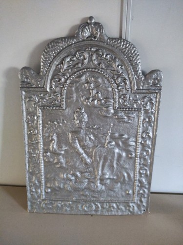 Ancienne plaque cheminée - ancienne,