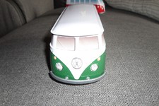 VW Combi vert et blanc