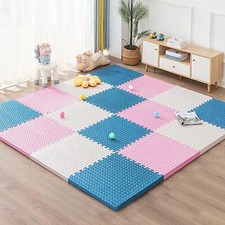 EVA Puzzle Tapis Mousse Bebe 16 PCS Tapis de Puzzle Tapis de Jeu en Mousse Ta...