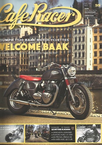 Cafe racer triumph t120 - n°99,