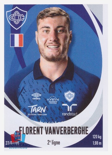 Panini rugby top 2025 2026 - 14, 2025-2026