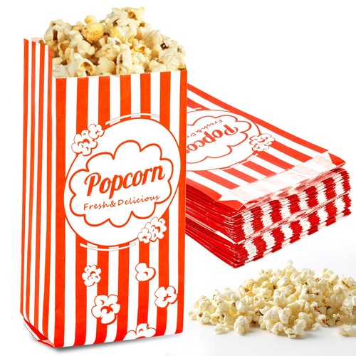 100pcs popcorn bags individual - popcorn,