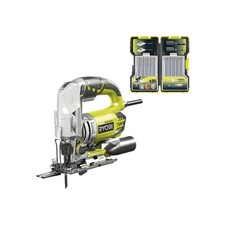 Pack RYOBI Scie sauteuse pendulaire RJS1050-KA5 - 680 W - 105mm - coffret de 20