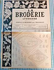 Mode " LA BRODERIE LYONNAISE "