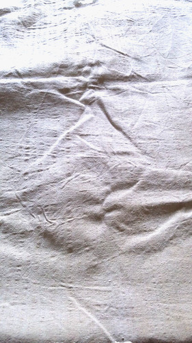 Ancien drap blanc epais - drap,