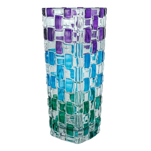 Vase verre murano violet - de,