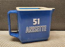 Ancien Pichet Publicitaire 51 Anisette Plastique Bleu Collection Vintage