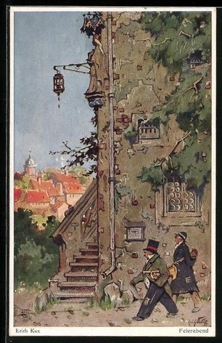 Carte postale artiste - carte, d'artiste