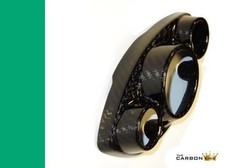 Triumph Daytona 675 Carbone Fibre Embout Échappement Bord Sergé Brillant Tissage