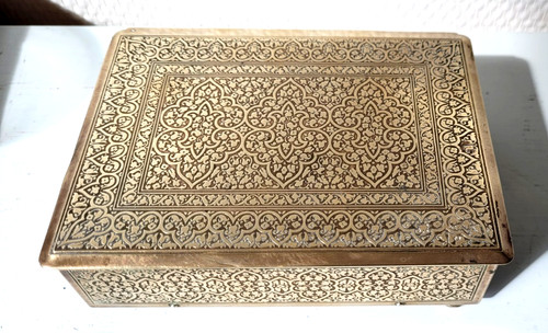 Ancienne boîte coffret art - ancienne,