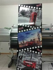 sticker mural porte déco Londres london 2,05m  