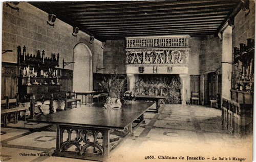 Cpa chateau josselin la - chateau,