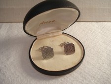 Boutons de Manchette en Argent