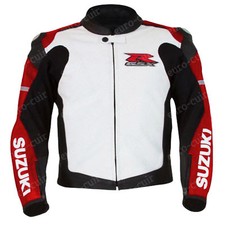 SUZUKI GSXR Veste en Cuir de