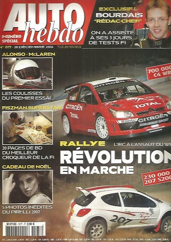 Auto hebdo 1577 bourdais - hebdo, n°1577