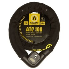 AUVRAY antivol articulé ATC-100 - L 100 cm - Ø 25 mm gaine tissus
