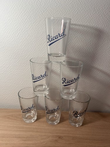 Petits verres ricard momie - 6,
