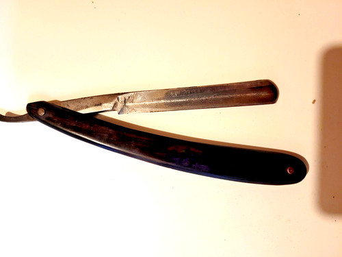 Ancien rasoir coupe - rasoir, choux