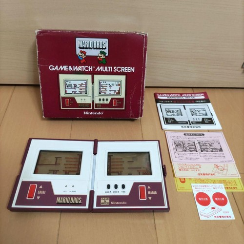 Nintendo game watch - nintendo, mario
