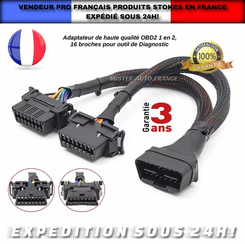 Adaptateur obd2 broches - adaptateur, 16