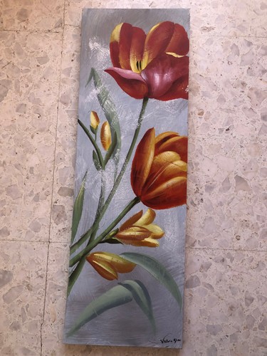 Tableau huile sur toile - huile,
