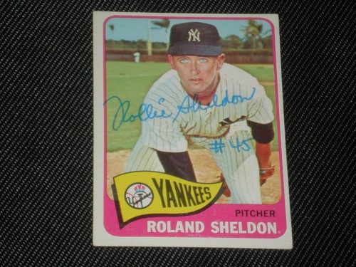 Rollie sheldon 1965 - 1965, topps