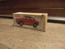 Norev 1/43 N°11 boîte vide d'origine pour Alfa Romeo Giulietta Jaune Authentique
