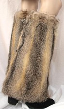 Manchons En Fourrure Gris Du