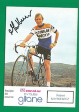 CYCLISME carte cycliste ROBERT