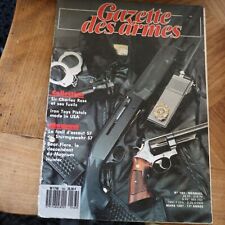 Revue GAZETTE ARMES 163 1987
