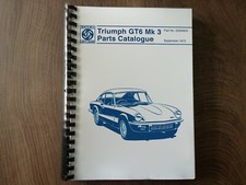 Triumph GT6 Mk 3 Catalogue des