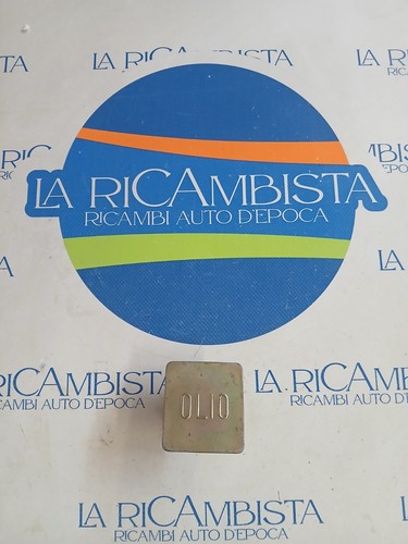 Autobianchi oil cap - autobianchi, lance