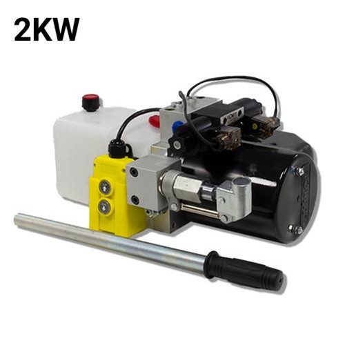 Pack hydraulique double - double, action