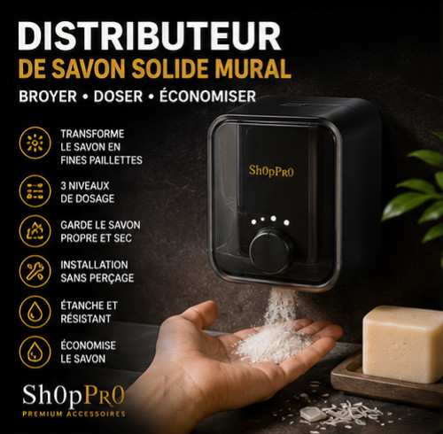 Distributeur savon solide - distributeur,