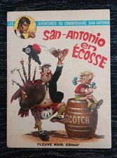 San Antonio En Écosse BD 1972 Fleuve Noir