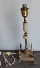 Pied de lampe avec poissons au