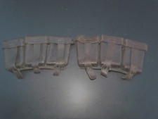 PAIRE DE CARTOUCHIÈRE MAUSER K98  KRIEGSMARINE ORIGINAL KM