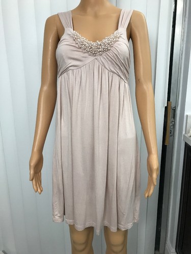 Soprano brand pink pearl dress - pearl,