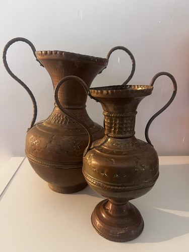 Vase cuivre ou - vase, laiton