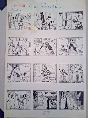 Planches bd originales - 2, de