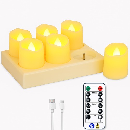 Lot bougie led - lot, 6