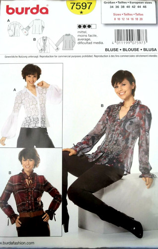 7597 patron burda - 7597, creations