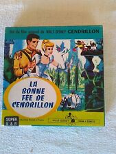 FILMS SUPER 8MN LA BONNE FÉE DE CENDRILLON (WALT DISNEY) + TOM ET JERRY .