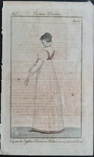Gravure série costumes - de,
